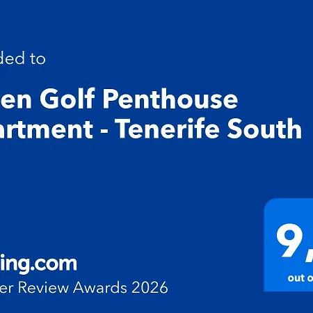Daire Golf Penthouse - Tenerife South